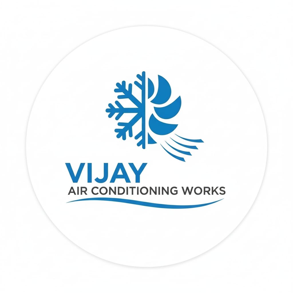 Vijay Airconditioning Works Logo